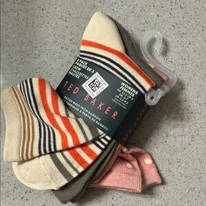 Ted Baker Women's Dress Crew Socks - Pack of 3 Pairs